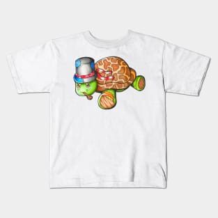 Flying High As A Tortoise (WB) Kids T-Shirt